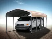 12’x20’x6′ Regular Roof One Car Carport