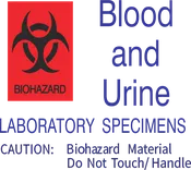 Biohazard replacement vinyl decal