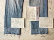 Anni Albers Inspired Mending Transfer — Make It Sew & Shift MFG