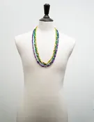33" Swirl Purple, Green, Gold 60 DZ