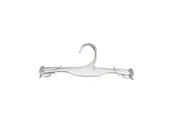 10" Clear Lingerie Hangers(1,000/ Box)