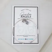 Archangel Michael/Guardian Angel Whisper Bangle Cuff
