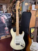 2017 Tagima Woodstock Series 530 Hendrix Tribute Strat Style Electric Guitar in Aged White