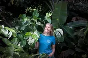 WOMENS SUPER SOFT MAUI MEDICINAL V NECK TEE SHIRT