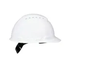 3M CHH-P-W12 Hard Hat, 4-Point Suspension, Polyethylene Shell, White, Class: C, E, G