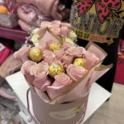 REAL PINK ROSE BOX