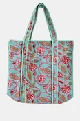 Block Printed Cotton Tote Bag