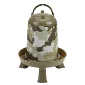 Camouflage Economy Waterer with Legs, 5 L (1. 32 Gallons)
