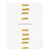 Father's Day Dashes Greeting Card