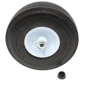10″ Flat Free Wheel Assembly