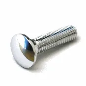 1/2-13 x 1-1/2" Grade 5 Coarse Zinc Carriage Bolt