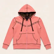 Girl's Rustic Ranch Full-Zip Kids Western  Hoodie
