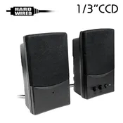 CCD-460W : Color CCD Hard Wired Spy Camera Hidden in PC Speaker with 940nM filter
