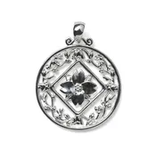 Dogwood Pendant Diamond-Cut