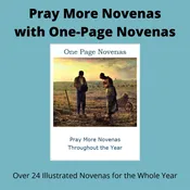 25 One-Page Novenas (Instant download)