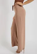 Classic High Waisted Trousers in Camel