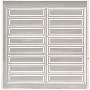2W International Reflective Helmet Stickers