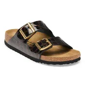 BIRKENSTOCK ARIZONA BLACK EMBOSSED