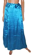 Blue Luxurious Soft Satin Petticoat Underskirt – Imported Material