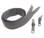#5 Black Zipper Chain, 2 Sliders Included — Northwest Tarp & Canvas