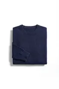 Quinn - Men's, Luxurious, 100% 2-ply Cashmere, "Crew-Neck"- Navy