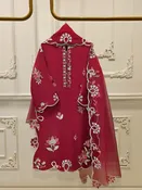 Agha Noor Stitched 3 Piece Pure Organza S111901 J(99)