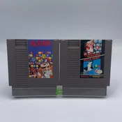 Lot of 2 Dr. Mario & Super Mario Bros and Duck Hunt Nintendo NES Games