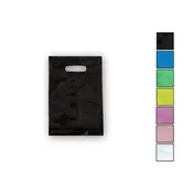 9in. x 12in. Die Cut Handle Frosted Shopping Bags