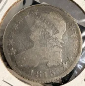 1813 Capped Bust Half Dollar, O-101a  R.4. Nicely Circulated (19680)