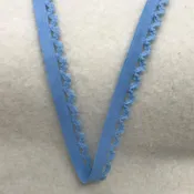 1/2" Fancy Picot Elastic-Sky