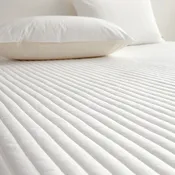 [5st Restocked] Percale High-Dense Pure Cotton Banding Mattress Pad