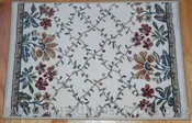 Ancient Garden Stair Runner 57084 Ivory 26″