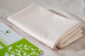 Luxury Organic Cotton Pillow Case | Breathable Zippered Rectangular and Side Sleeper Pillow Cover