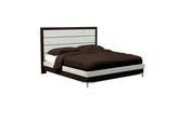 American Modern 12-Panel Upholstered Bed