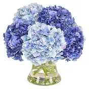 14" Camelot Hydrangea Arrangement, Faux #FBC6241