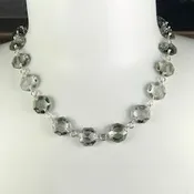 Grey  Vintage Chandelier Crystal Strand — Ladysmith Jewelry