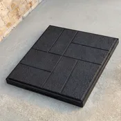 18 Inch Square Resin Paver Stone For Garden Walkway