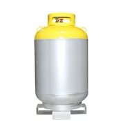 Flame King 1000LB Refrigerant Recovery Cylinder Tank with Forklift Footer 260 PSI