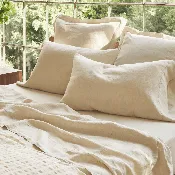 Coyuchi Organic Relaxed Linen Sheet Set