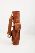 8" Airliner Style Golf Bag - Premium Leather