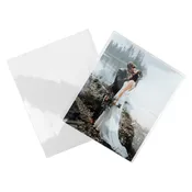 8 7/16" x 10 1/4" No Flap, Premium Eco Clear Bags (100 Pieces) [TB331] - DISCONTINUED