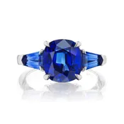 Charming Blue Sapphire Ring