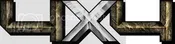 3.5"x14" 4x4 hard edge forest high resolution truck bed or car side vinyl graphic decals.