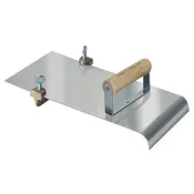 12"x5" SS Hand Edger w/Adj Groover