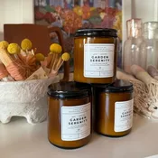 Garden Serenity Candle: Pear + Rosemary — Composed Living