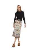 Camille Knit Fringe Skirt