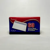 A+ HOMEWORK PEEL & STICK SECURITY LINED ENVELOPES 3.625″ X 6.5″ 60CT