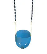Full Bucket Toddler Swing with Chains
