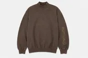 Butter Mock Neck Burnout