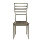 Abacus - Side Chair (Set of 2) - Alabaster / Honey